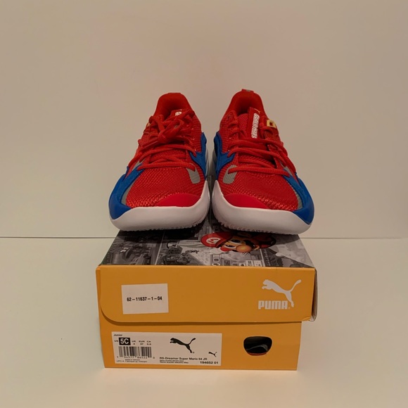 [BRAND NEW] PUMA RS-DREAMER SUPER MARIO 64 GRADE SCHOOL SHOES SIZE 5Y SNEAKERS - Picture 3 of 8